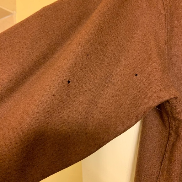 Brown wool Pendleton button up shirt - Picture 5 of 6